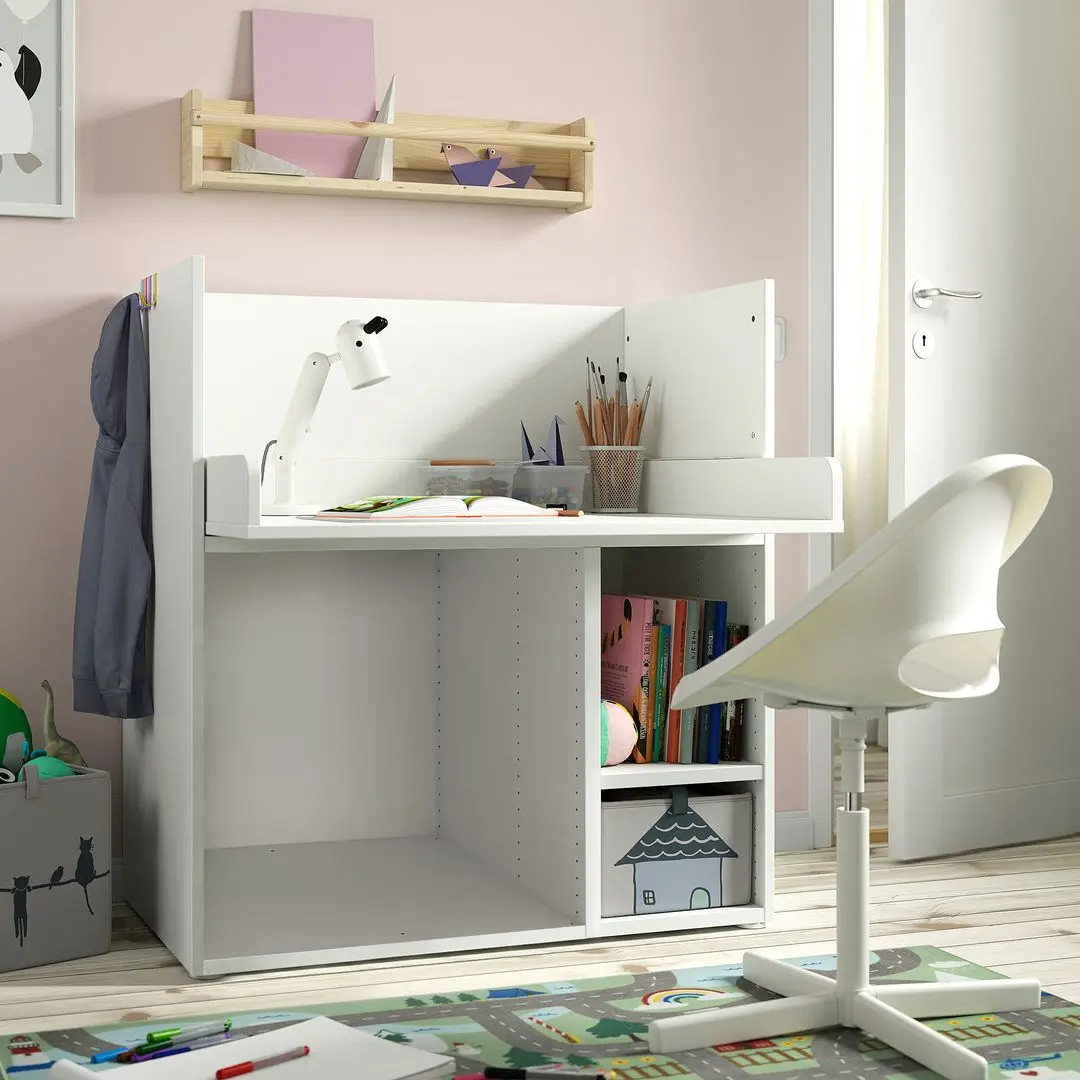 Masa de infasat Ikea Smastad 90x79x100 (Alb)