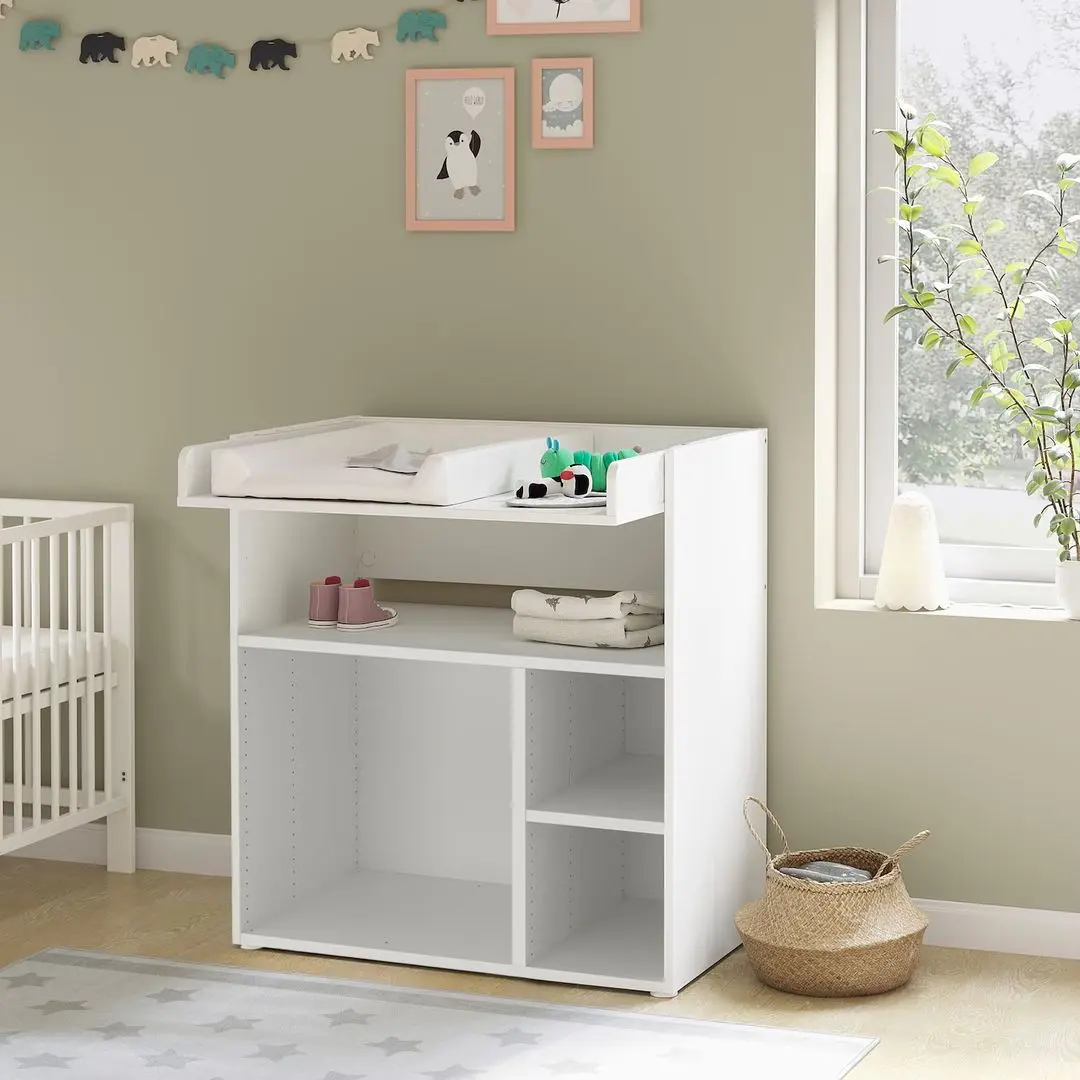 Masa de infasat Ikea Smastad 90x79x100 (Alb)