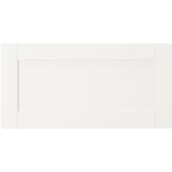 Masa de infasat Ikea Smastad cu cadru/2 sertare 90x79x100 (Alb) Thumb