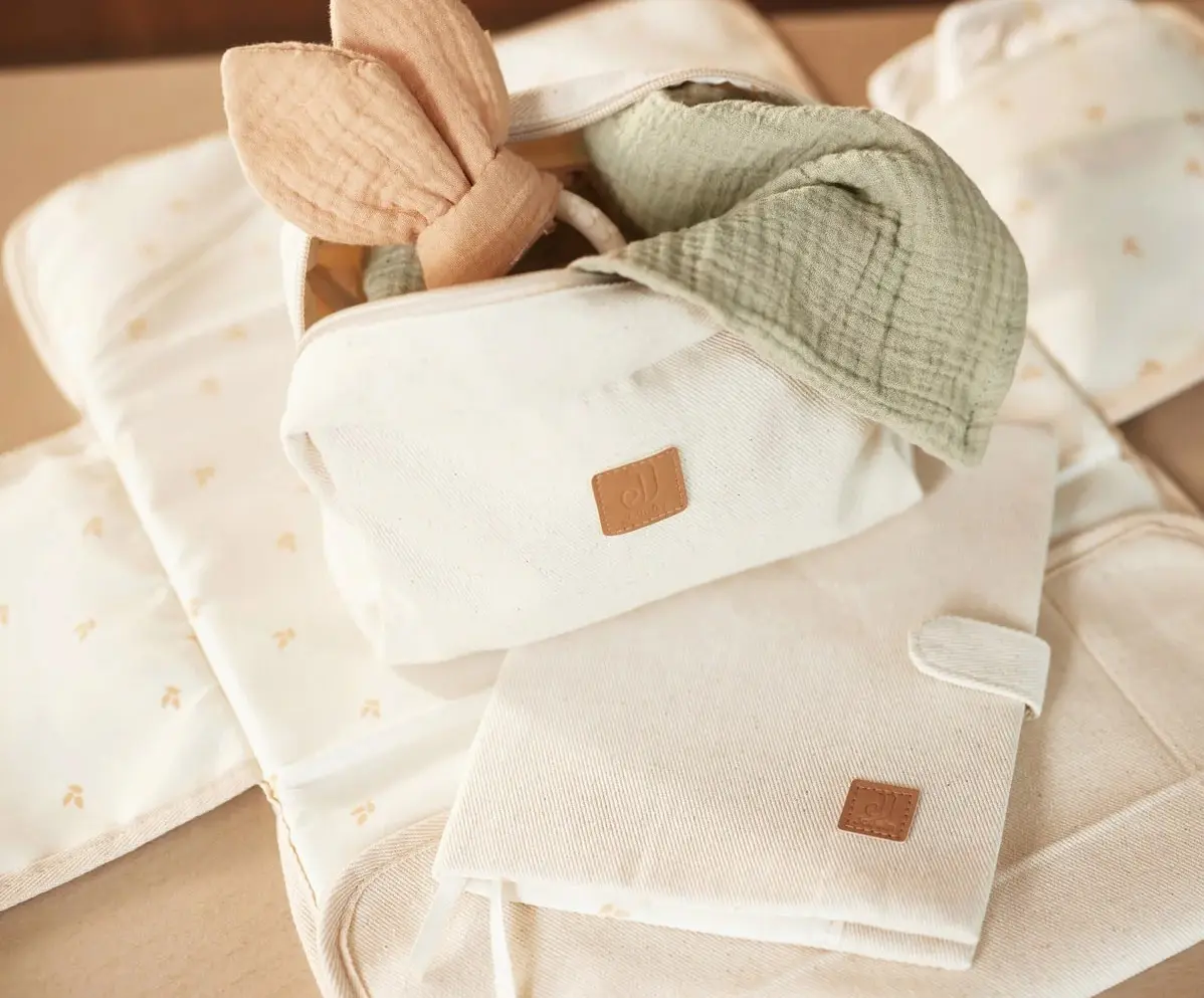 Пеленальник Jollein Twill 71x70 (Natural) - 6