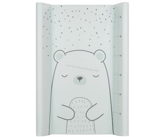 Saltea de infasat KikkaBoo Bear with me Hard 70x50 (Mint)