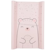 Saltea de infasat KikkaBoo Bear with me Hard 70x50 (Pink)