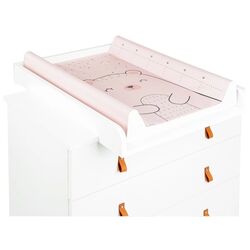 Saltea de infasat KikkaBoo Bear with me Hard 70x50 (Pink) Thumb