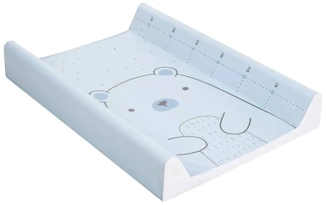 Saltea de infasat KikkaBoo Bear with me Hard 80x50 (Blue)