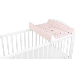 Saltea de infasat KikkaBoo Bear with me Hard 80x50 (Pink) Thumb