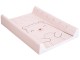 Saltea de infasat KikkaBoo Bear with me Soft 70x50 (Pink)