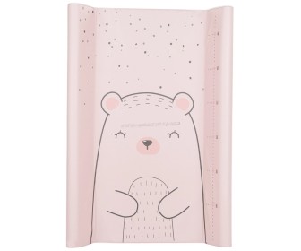 Saltea de infasat KikkaBoo Bear with me Soft 70x50 (Pink)