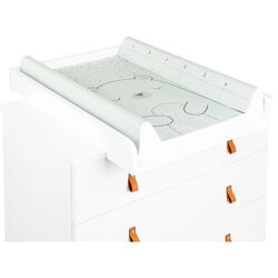 Saltea de infasat KikkaBoo Bear with me Soft 80x50 (Mint) Thumb