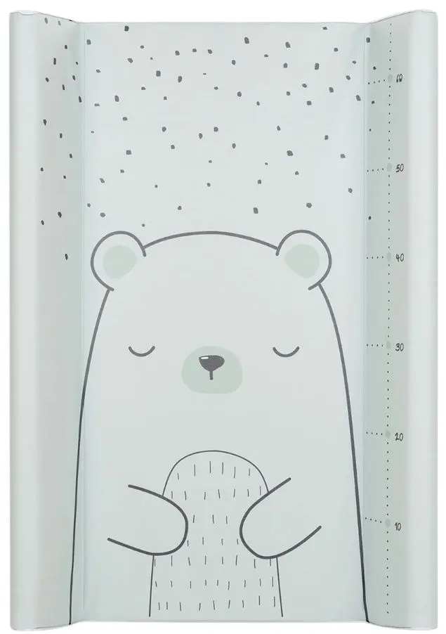 Saltea de infasat KikkaBoo Bear with me Soft 80x50 (Mint)