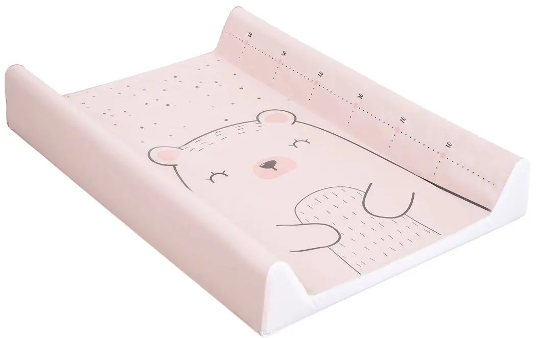 Saltea de infasat KikkaBoo Bear with me Soft 80x50 (Pink)