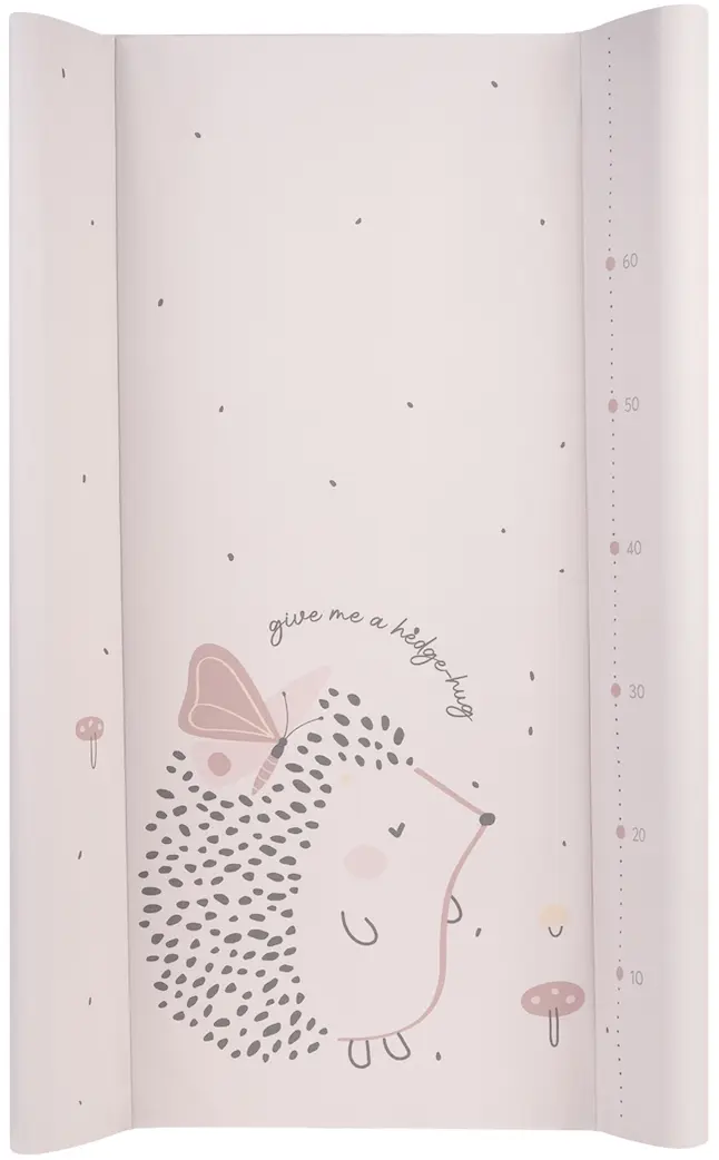 Пеленальник KikkaBoo Hedge-hugs Hard 80x50 (Pink)