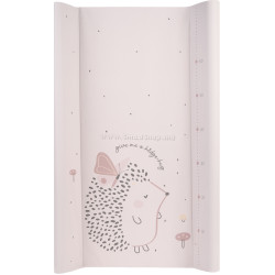 Saltea de infasat KikkaBoo Hedge-hugs Soft 80x50 (Pink)