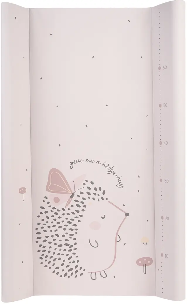 Saltea de infasat KikkaBoo Hedge-hugs Soft 80x50 (Pink)