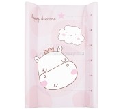 Saltea de infasat KikkaBoo Hippo Dreams Soft 70x50 (Pink)