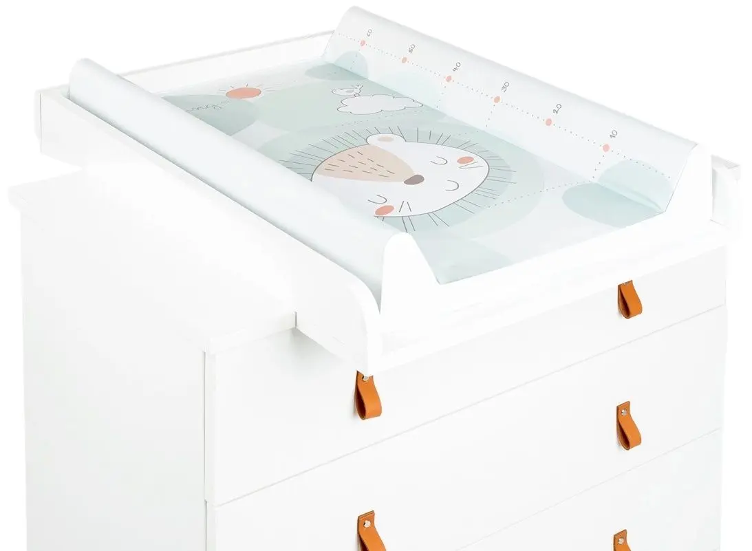 Saltea de infasat KikkaBoo Jungle King Soft 70x50 (Green)