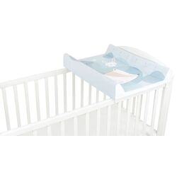 Saltea de infasat KikkaBoo Little Fox Hard 70x50 (Blue) Thumb