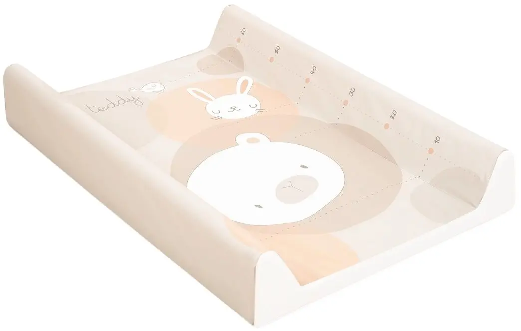 Saltea de infasat KikkaBoo My Teddy Soft 80x50 (Beige)