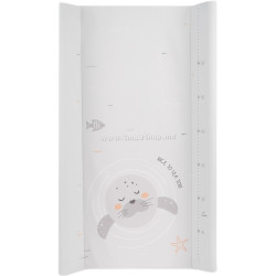 Saltea de infasat KikkaBoo Seally Me Hard 80x50 (Grey)