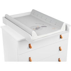 Saltea de infasat KikkaBoo Seally Me Soft 80x50 (Grey) Thumb