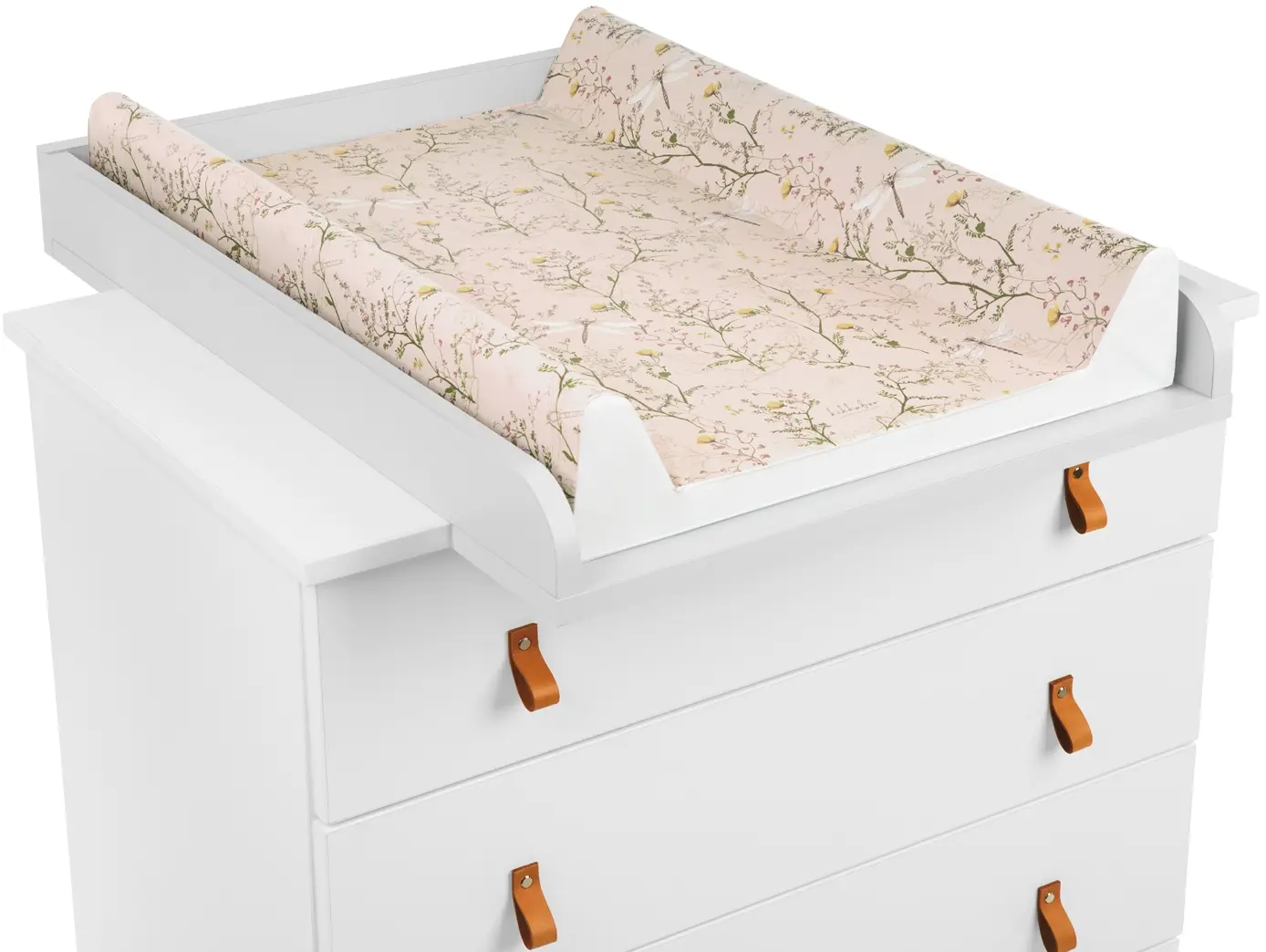 Saltea de infasat KikkaBoo Secret Garden Soft 70x50 (Beige)