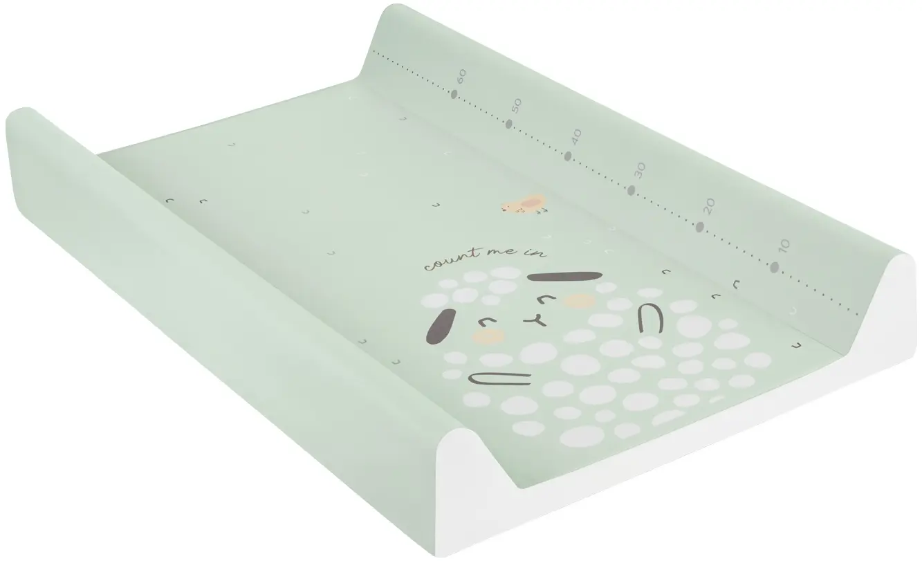 Saltea de infasat KikkaBoo Sleepy Sheep Soft 80x50 (Green)