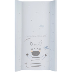 Saltea de infasat KikkaBoo Stripy Friends Hard 80x50 (Blue)