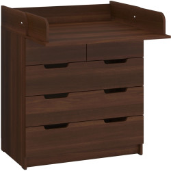 Пеленальный столик Пехотин К-3+3 (Орех) Thumb