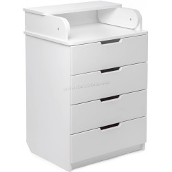 Пеленальный столик PernaMea HappyBaby 60x45x90 (White)