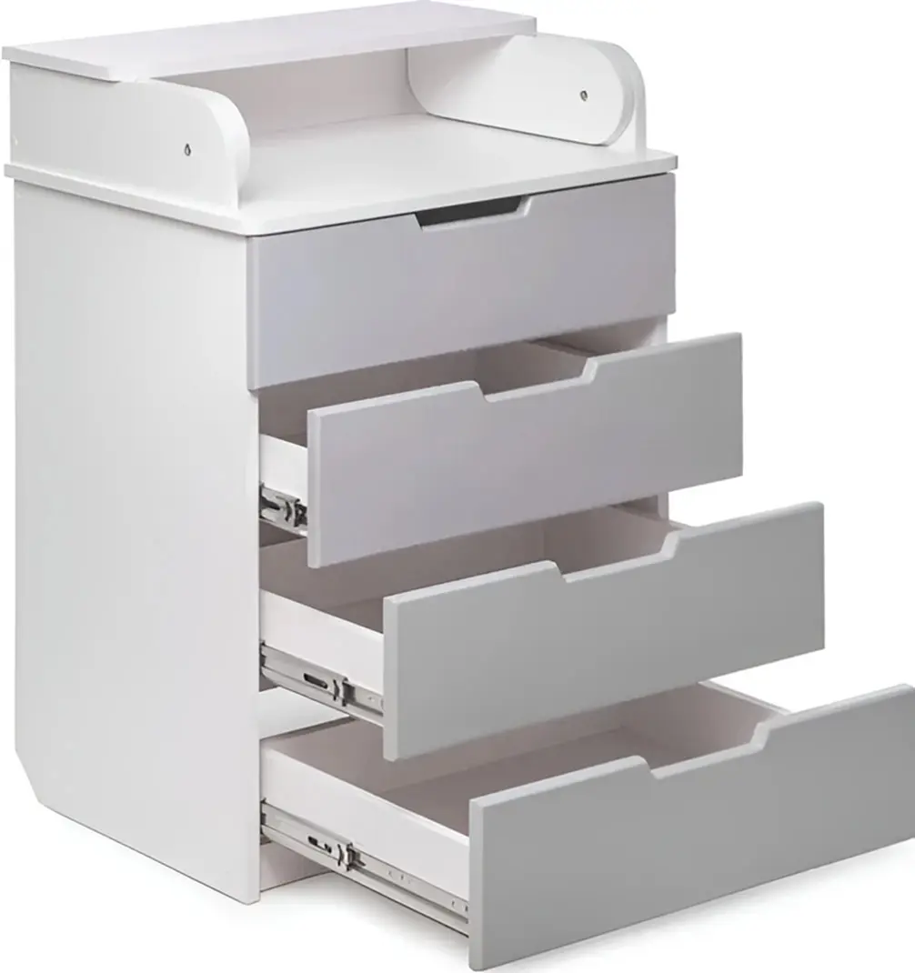 Masa de infasat PernaMea HappyBaby BY.107180 60x45x90 (Light Grey) - 3