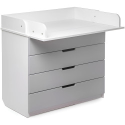 Masa de infasat PernaMea HappyBaby BY.107183 90x45x90 (Light Grey) Thumb