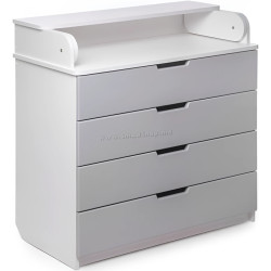 Masa de infasat PernaMea HappyBaby Pro BY.122273 80x45x103 (Gray)