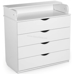 Masa de infasat PernaMea HappyBaby Pro BY.125541 80x45x103 (White)