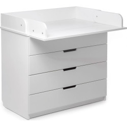 Masa de infasat PernaMea HappyBaby Standart BY.117058 80x45x92 (White) Thumb