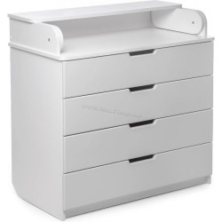 Masa de infasat PernaMea HappyBaby Standart BY.117058 80x45x92 (White)