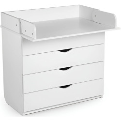 Masa de infasat PernaMea HappyBaby Standart BY.117060 80x45x92 (White) Thumb