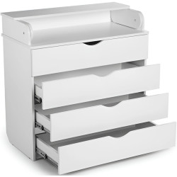 Masa de infasat PernaMea HappyBaby Standart BY.117060 80x45x92 (White) Thumb