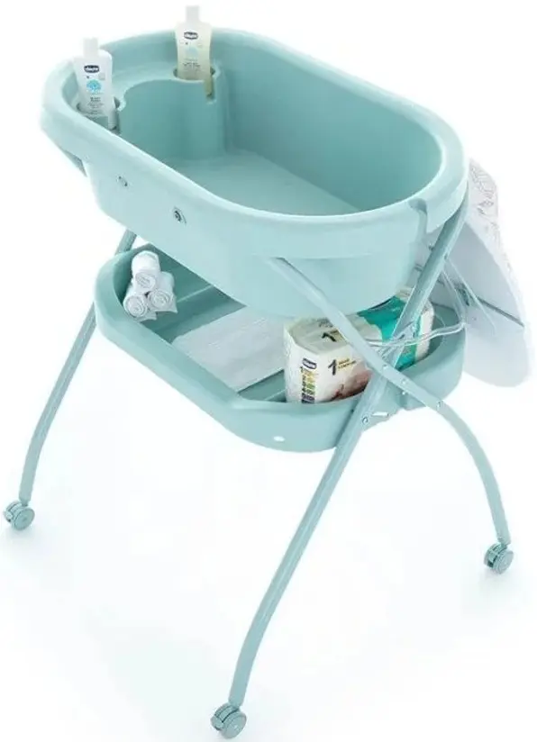 Пеленальный столик с ванночкой 3в1 Petite&Mars 771902 (Grey) - 4