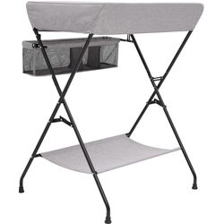 Masa de infasat VidaXL 10265 (Grey) Thumb