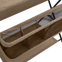 Masa de infasat VidaXL 10267 (Taupe Grey) Thumb