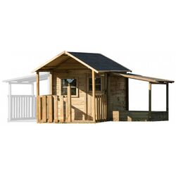 Nisipiera cu acoperis pentru casuta din lemn Blanka 4iQ 000769 (Wood) Thumb