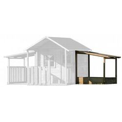 Nisipiera cu acoperis pentru casuta din lemn Blanka 4iQ 000769 (Wood)