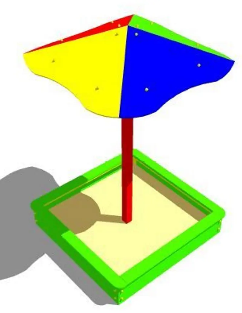 Nisipiera Copfer Mushroom PTP 035 (Multicolor)