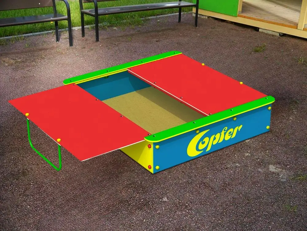 Nisipiera cu capac Copfer PTP 034H (Multicolor)