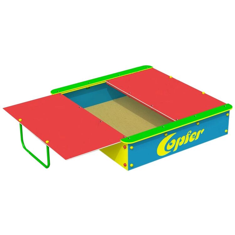Песочница с крышкой Copfer PTP 034H (Multicolor)
