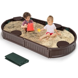 Nisipiera Costway NP10241BN (Brown) Thumb