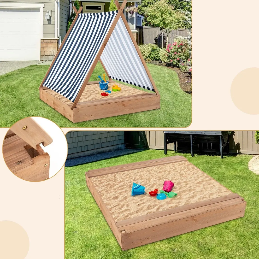 Песочница Costway NP11825 (Natural)