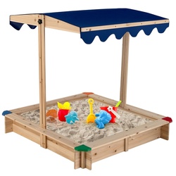 Песочница Costway TS10035 (Natural/Blue)