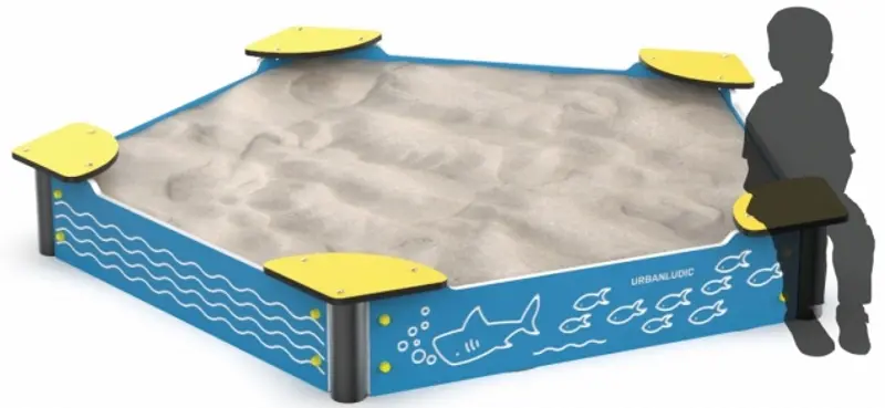 Песочница DastimArt 702 (Blue/Yellow) - 2