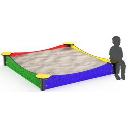 Nisipiera DastimArt 703 (Multicolor) Thumb