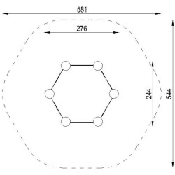 Песочница DastimArt 706 (Yellow/Red) Thumb